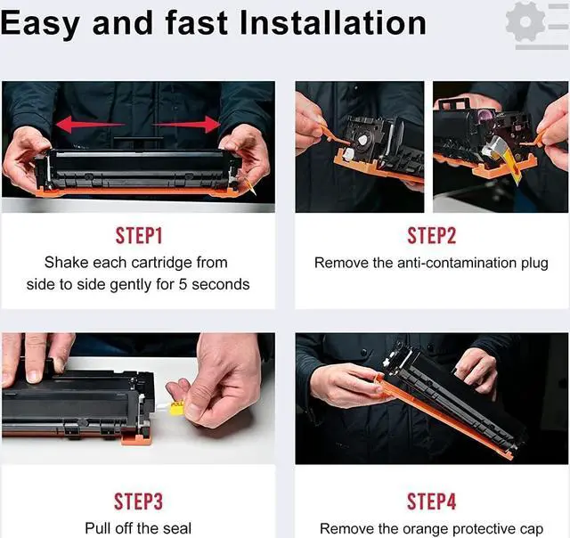 Alt view image 6 of 7 - 83X CF283X Black Toner Replacement with HP 83X CF283X Black Toner Cartridge