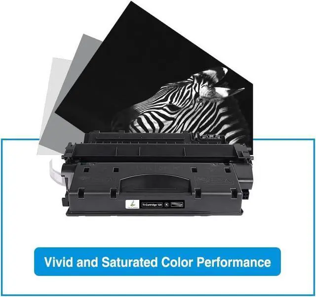 Alt view image 6 of 6 - 120 Black Toner Cartridge 2-Pack Compatible Replacement for Canon 120 Toner Cartridge CRG-120 CRG120 for imageCLASS D1550 D1520 D1120 D1150 D1170 D1180 D1100 D1320 D1350 D1370 Printer Ink