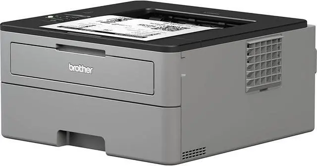 Alt view image 3 of 6 - Brother Compact Monochrome Laser Printer, HL-L2350DW, Wireless Printing, Duplex Two-Sided Printing, Business Office Bundle, Amazon Dash Replenishment Ready, Durlyfish