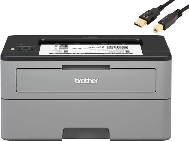 Main image of Brother Compact Monochrome Laser Printer, HL-L2350DW, Wireless Printing, Duplex Two-Sided Printing, Business Office Bundle, Amazon Dash Replenishment Ready, Durlyfish