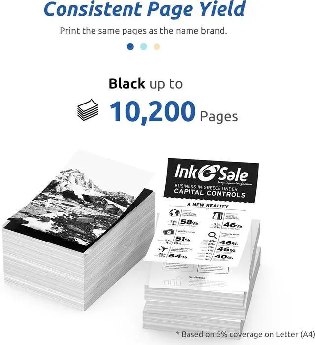 Alt view image 4 of 7 - INK E-SALE 148X 148A Toner Cartridge Black (with Chip) High Yield Compatible Replacement for HP 148A 148X W1480A W1480X for HP Laserjet Pro 4001n 4001dn 4001dw MFP 4101fdn 4101fdw Printer (1 Pack)