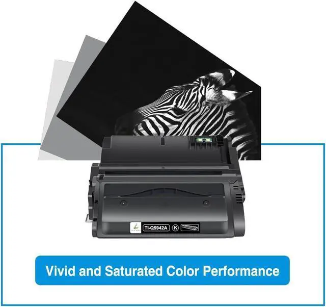 Alt view image 6 of 6 - 42A 42X Black toner cartridge Q5942A Q5942X Q1338A Q1338X Compatible  42A 42X 38A 38X  4250 4200 4350 4300 4250N 4240 4350N 4250TN 4250DTN 4350DTN 4350TN Printer Ink (1-Pack)
