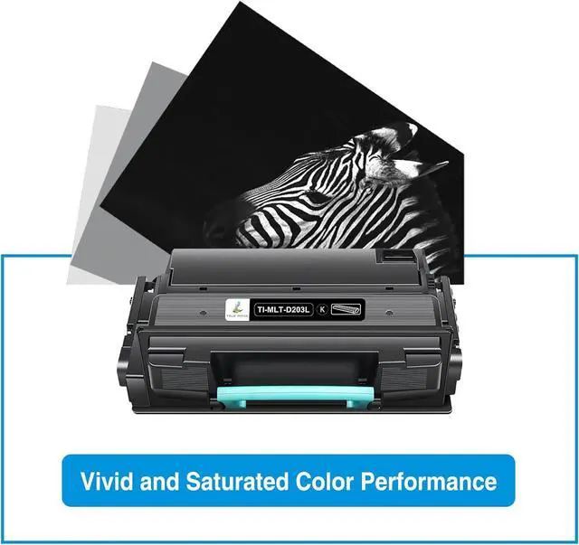 Alt view image 5 of 6 - MLT-D203L Toner Cartridge Compatible Replacement for Samsung 203L MLT D203L MLT-D203L MLTD203L for Proxpress M3320ND M3870FW M4020ND M3370FD M3820DW M4070FR M4070FX Printer (Black, 2-Pack)