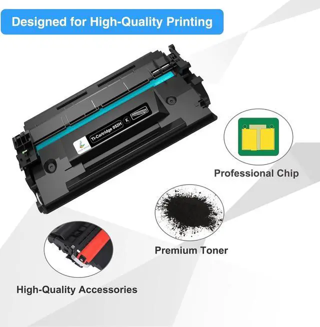 Alt view image 4 of 6 - 052H Toner Cartridge Black 2-Pack Compatible Replacement for Canon 052H 052 CRG-052H High Yield Toner for ImageCLASS LBP214dw LBP215dw MF426dw MF424dw MF429dw Printer Ink