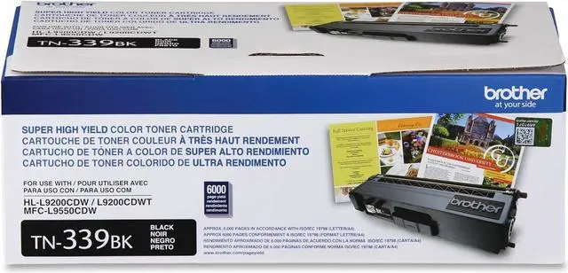 Main image of BROTHER TN339BK SuPer High-Yield Toner, Black, Yields Approx. 6,000 Pages