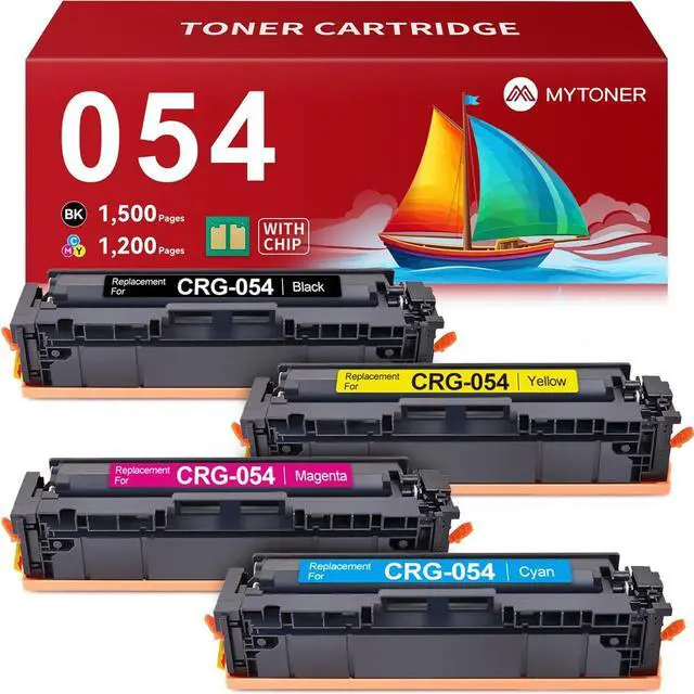 MYTONER 054 054H Toner Cartridge Set Compatible Replacement for  