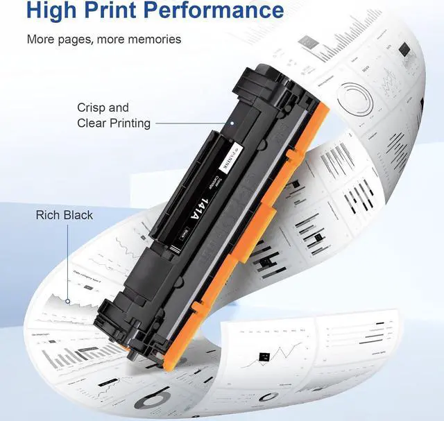 Alt view image 4 of 7 - Ennovor 141A Toner Cartridge Replacement for HP 141A W1410A 141X W1410X Black Toner Cateridge Compatible with HP M110w MFP M140w M139w Printer(with Chip,2 Black)