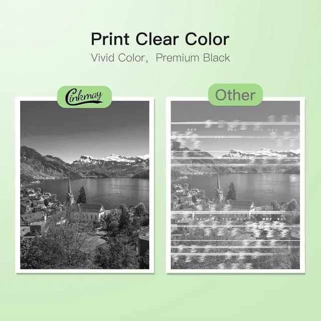 Alt view image 4 of 7 - 65XL Black Ink Cartridge High-Yield for HP 65 Black Ink Cartridge Replacement for HP Ink 65 Works with HP DeskJet 3755 3772 3722 3752 3700 2622 2652 2600 Envy 5055 5052 5014 5000 Printer | N9K04AN