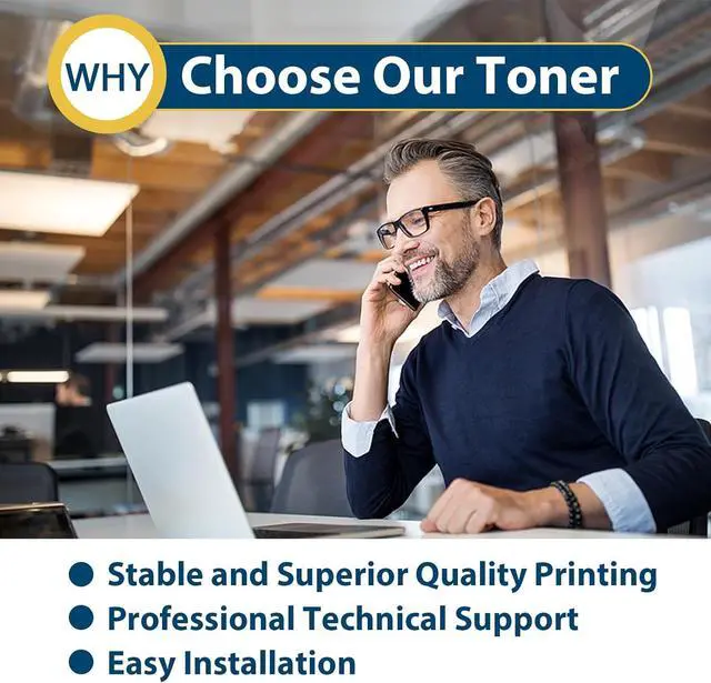 Alt view image 4 of 5 - Ennovor TK5372 TK-5372 Toner Replacement for Kyocera TK-5372K TK5372K TK5372 TK-5372 Toner Cartridge for PA3500cx MA3500cix MA3500cifx Printer (7,000 Pages, Black)