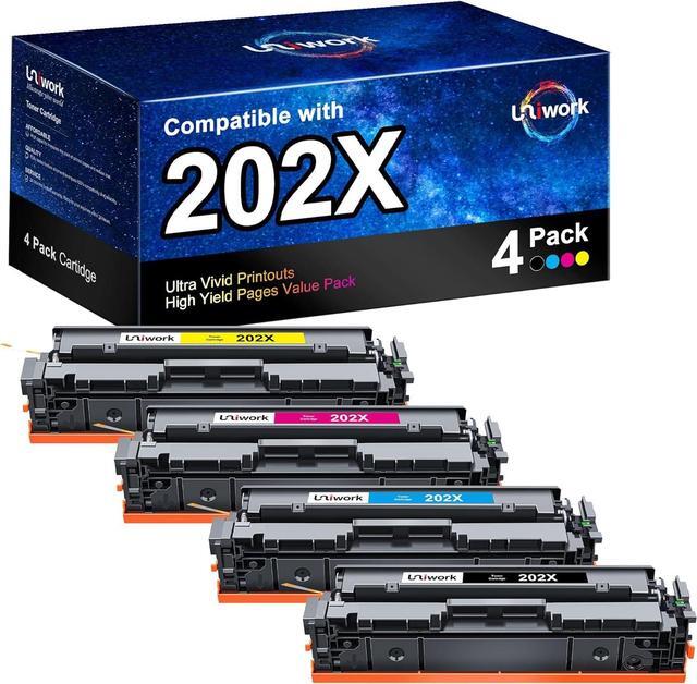Remanufactured Black High-Yield Toner, Replacement for 202X (CF500X), 3,200 Page-Yield, Ships in 1-3 Business Days