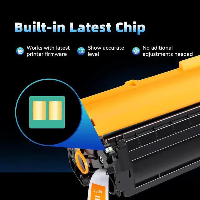 Alt view image 5 of 7 - Ennovor 141A Toner Cartridge (with Chip) Replacement for HP 141A 141X W1410A W1410X Black Toner Cartridges for HP M139w M110w M140w Printer Ink (2-Pack)