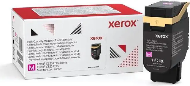 Main image of Xerox Genuine C325 Magenta High Capacity Toner Cartridge (5500 Pages)- 006R04829