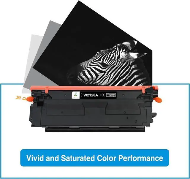 Alt view image 5 of 6 - TRUE IMAGE Compatible Toner Cartridge Replacement for HP 212A Black Toner Cartridge W2120A 212X W2120X for Color Enterprise M554dn M555dn M555x M554 M555 MFP M578 Series Printer Ink (New Version)