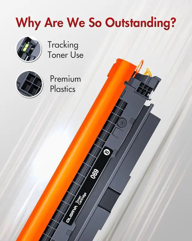 Alt view image 6 of 7 - 069 Toner Cartridge Set - 2 Pack Replacement for Canon 069 Toner Cartridge Set 069H Works for Canon Color ImageCLASS Mf753cdw MF751Cdw MF752Cdw LBP674Cdw MF752Cdw MF756Cx LBP673Cdw LBP674Cx (Black)