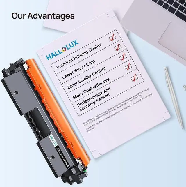 Alt view image 4 of 6 - Ennovor HALLOLUX 30A 30X Toner Cartridge 4-Pack Replacement for HP 30A 30X CF230A CF230X Toner to use with HP Pro MFP M227fdw M203dw M203d M227fdn M203dn M227sdn Printer (4-Black)