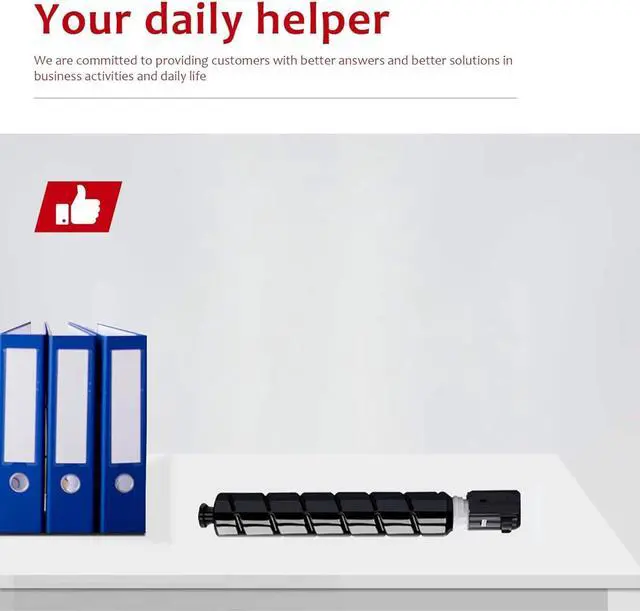 Alt view image 6 of 6 - High-Yield GPR-56 Color Toner cartridges 1-Pack, BK Compatible Toner Replacement for Canon ImageRunner Advance C7565 C7565i C7570 C7570i C7580 C7580i Printer, Black