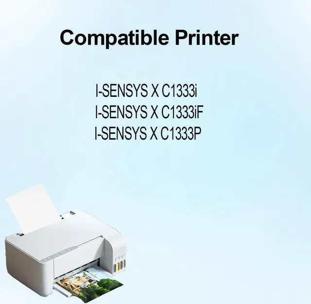 Alt view image 2 of 5 - T12 Toner Cartridge Compatible for I-SENSYS X C1333i C1333iF C1333P Printers (4-Pack)