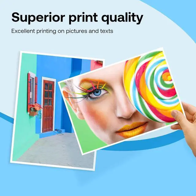 Alt view image 5 of 7 - Ennovor 125A Toner Cartridge High Yield Compatible for HP 125A Color Laserjet CM1312 MFP CM1312nfi CP1515n CP1518ni CP1215 CP1515n Printer (4 Pack, Black, Cyan, Yellow, Magenta)