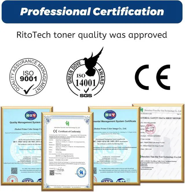 Alt view image 4 of 7 - Ennovor TN830 TN-830XL Black Toner Cartridges - for Brother TN830 TN-830 TN-830XL TN830XL 830 830XL for Brother HL-L2460DW DCP-L2640DW HL-L2400D MFC-L2820DW HL-L2405W Printer,4 Pack (with Chip)