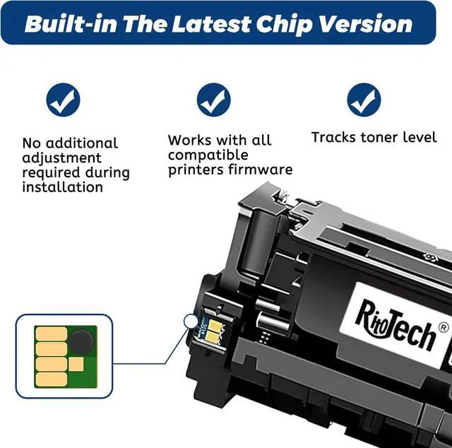 Alt view image 2 of 7 - Ennovor TN830 TN-830XL Black Toner Cartridges - for Brother TN830 TN-830 TN-830XL TN830XL 830 830XL for Brother HL-L2460DW DCP-L2640DW HL-L2400D MFC-L2820DW HL-L2405W Printer,4 Pack (with Chip)