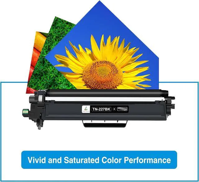Alt view image 6 of 7 - TN227 TN-227BK/C/M/Y High Yield Toner Cartridge: Compatible Replacement for Brother TN223 TN 227BK/C/M/Y for HL-L3270CDW MFC-L3770CDW HL-L3290CDW MFC-L3750CDW HL-L3210CW Printer (TN-223BK/C/M/Y 5Pack)