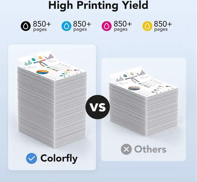 Alt view image 3 of 6 - 902XL Ink Cartridges for HP Printers Compatible for HP 902XL Ink Cartridges Combo Pack HP 902 902XL Officejet Pro 6978 Ink Cartridges Use with Officejet Pro 6968 6970 6978 OfficeJet 6962 6958 4 Pack
