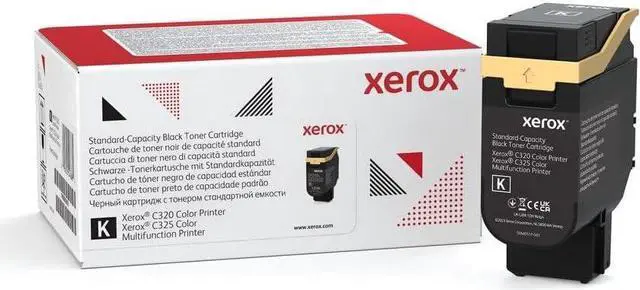 Main image of Xerox Genuine C325 Black Standard Capacity Toner Cartridge (2200 Pages)- 006R04823