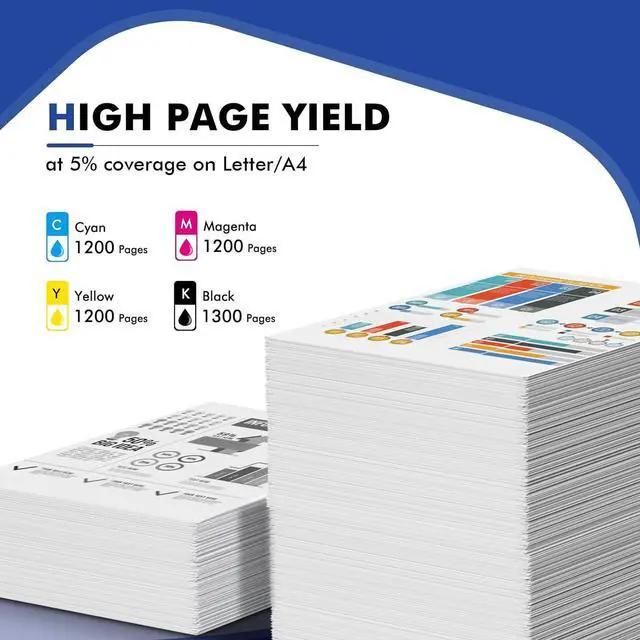 Alt view image 3 of 7 - 218A 218X Toner Cartridges 4 Pack 3301dw Compatible Replacement for HP 218A 218X Color Laserjet Pro MFP 3301fdw 3301cdw 3201dw 3301sdw Printer High Yield Ink Set W2180A (Black Cyan Yellow Magenta)