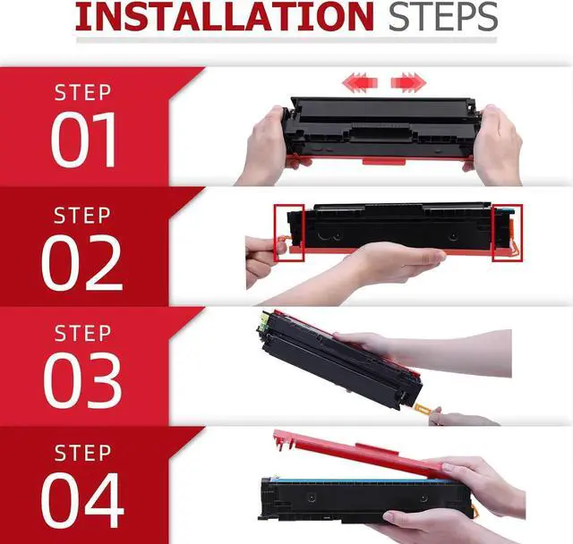 Alt view image 5 of 6 - 055H Black Toner Cartridge High Yield 055 MF743Cdw Compatible for Canon 055H 055 for Canon Color ImageCLASS MF743Cdw MF741Cdw MF743 MF741 MF746Cdw MF740C MF745Cdw LBP664Cdw Printer Ink ( 2 Pack )