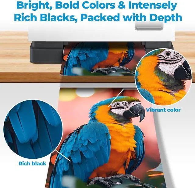 Alt view image 5 of 7 - 923e Black Ink Cartridge OfficeJet Pro 9125e 9135e 9110b ink Compatible with H-P 923 XL Ink Cartridge for OfficeJet Pro 9125e 9135e 9730e 9110b 9130b 9128e 9122e 9125 9135 9730 e 9110 9130 b Printer