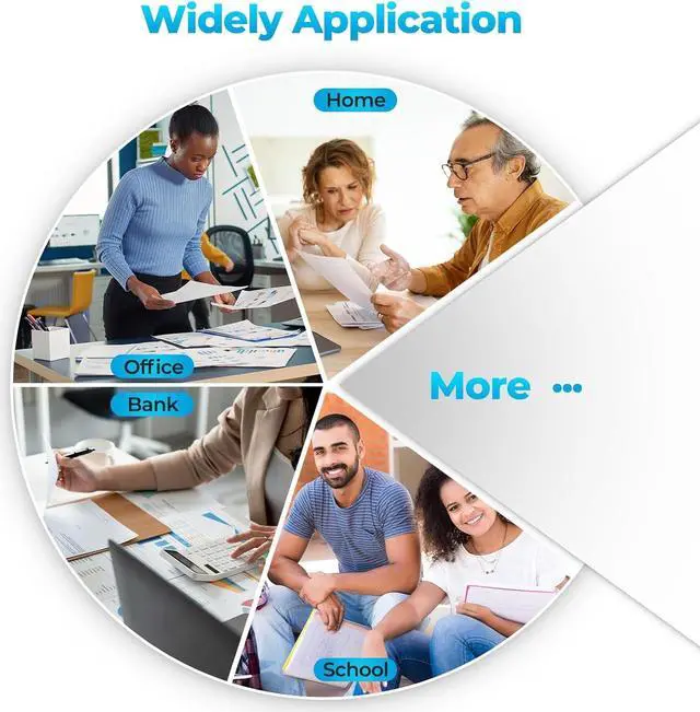 Alt view image 6 of 7 - 950XL 951XL Ink Cartridges Office Jet Pro 8600 8610 8620 8630 Compatible for HP 950XL 951XL Ink Cartridges Combo Pack Compatible for Office Jet Pro 8600 8660 8640 8615 8110 276DW 251DW 271DW Printer