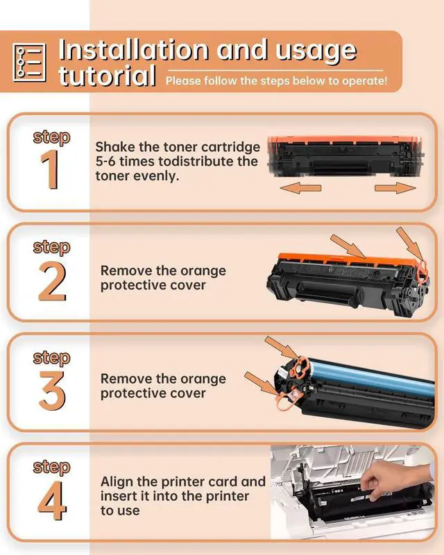 Alt view image 7 of 7 - Ennovor B310 B315 B305 High Yield Toner Cartridge 1 Pack (with Chip) Compatible with Xerox 006R04376 Toner Cartridges for B310 B315 B305 Series Printer