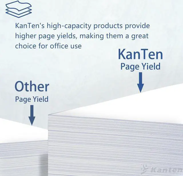 Alt view image 7 of 7 - KANTEN TFC330U T-FC330U Toner Cartridge Compatible for Toshiba E-Studio 330AC E-Studio 400AC Printer(Black Cyan Yellow Magenta)