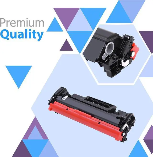 Alt view image 3 of 6 - 138X Black Laserjet Toner Cartridge High Yield (with Chip) W1380X Compatible Replacement for HP 138X 138A W1380X W1380A Toner for HP Laserjet Pro 3001dw 3001fdw MFP 3101fdw Series Printer Ink (2-Pack)