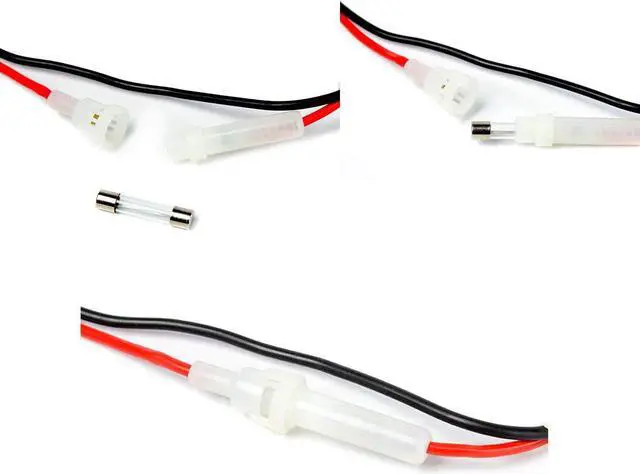 Alt view image 4 of 4 - Cb Radio Power Cord/Cables 2-Wire 15A 3-Pin CB Power Cord with 12V Cigarette Lighter Plug for Cb Radio (2 Pack)