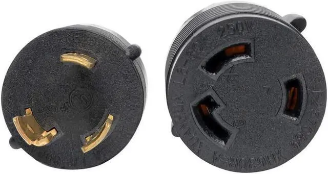 Alt view image 3 of 5 - Tripp Lite Heavy-Duty Power Extension Cord Cable 30A 10 AWG L6-30P to L6-30R w/ Locking Connectors 14ft 14' (P041-014) black