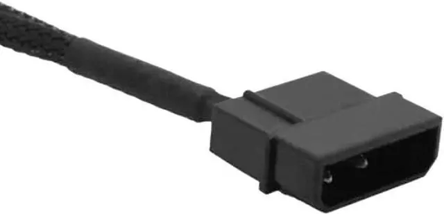 Alt view image 3 of 5 - 2 Pack 4-Pin Molex to 3 x 3 Pin / 4 Pin PMW 12V PC Case Fan Power Adapter Cable 3-Pin / 4-Pin (PWM Connector) to Molex Computer Cooler Cooling Fan Splitter Y Power Molex-3Pin/4Pin Cable Splitter