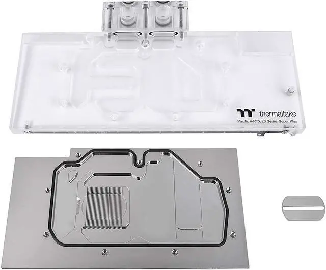 Alt view image 4 of 6 - Thermaltake Pacific V-RTX 2070 Super Plus (ASUS Turbo) GPU Waterblock, CL-W278-CU00SW-A