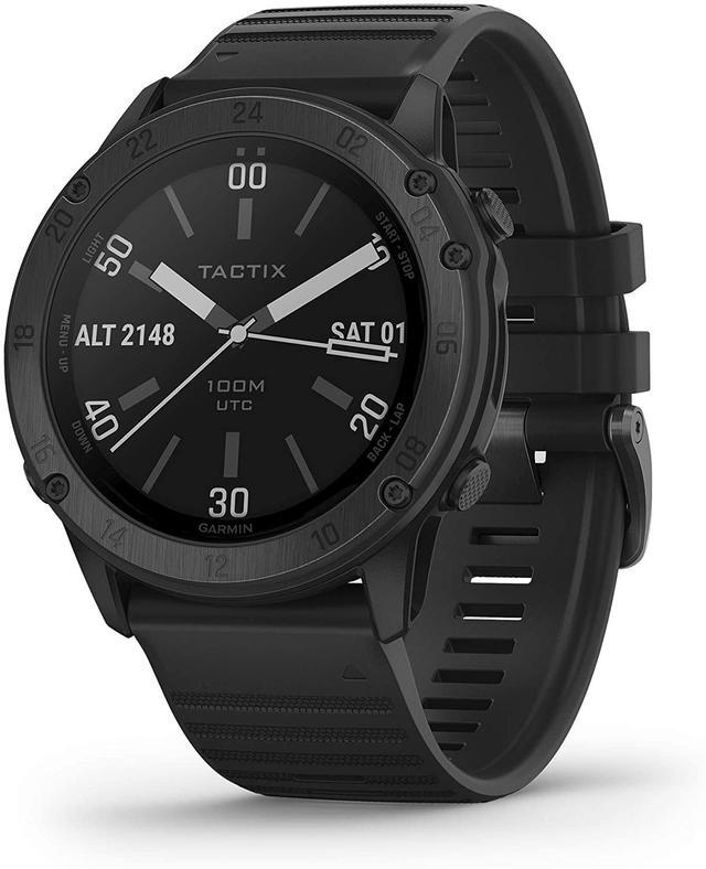 Alt view image 15 of 15 - Garmin Tactical Premium GPS Smartwatch (Black)