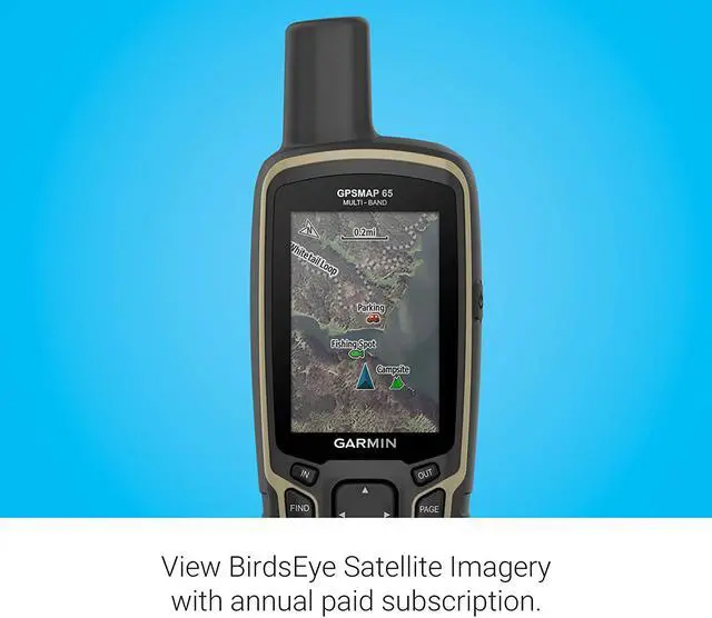 Alt view image 12 of 15 - Garmin GPSMAP 65, Multi-Band/Multi-GNSS Handheld