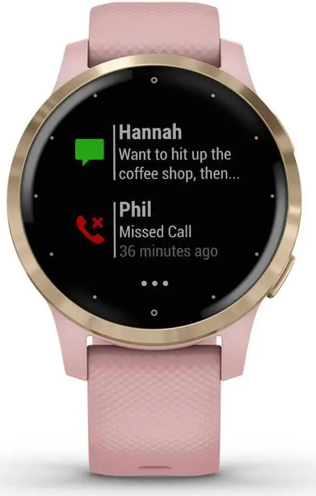 Alt view image 9 of 15 - Garmin vívoactive 4S, Smaller-Sized GPS Smartwatch, Features Music, Body Energy Monitoring, Animated Workouts