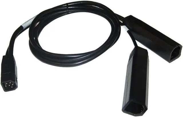 Alt view image 2 of 3 - Humminbird 720101-1 9 M SIDB Y 9-Pin Side Imaging Dual Beam Splitter Cable ( Pack of 2 )
