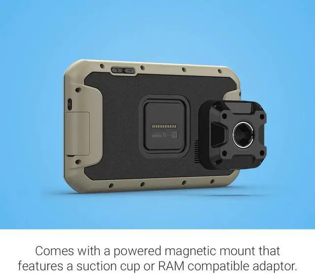 Alt view image 6 of 6 - Garmin Overlander, Rugged Multipurpose Navigator for Off-Grid Guidance