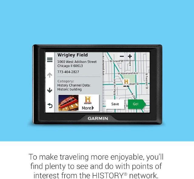Alt view image 5 of 6 - Garmin Drive 52 and Traffic, GPS Navigator with 5” Display, Simple On-Screen Menus and Easy-to-See Maps
