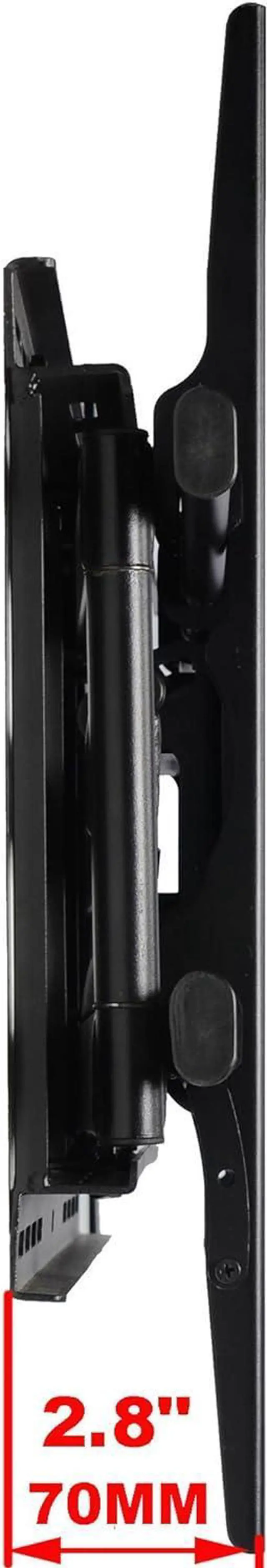 Alt view image 3 of 7 - VideoSecu 24 inch Extension Full Motion Swivel Articulating TV Wall Mount Bracket for Most 40"-90" LED LCD OLED UHD Plasma Flat Screen TV with VESA 684x400,600x400,400x400,200x200mm MW480B BCL