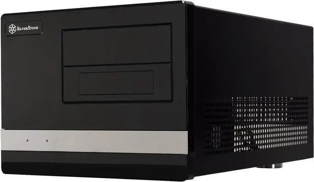Main image of Silverstone Tek Micro-ATX Desktop Computer Case with Two USB3.0 Front Ports Case SG02B-F-3.0-USA