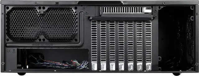 Alt view image 5 of 7 - SilverStone Technology GD10B Home Theater Computer Case (Htpc) with Lockable Front Panel for ATX/Micro-ATX Motherboards GD10B-x