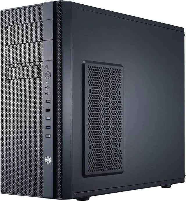 Alt view image 3 of 7 - N400 NSE-400-KKN2 Mid-Tower Fully Meshed Front Panel Computer Case (Midnight Black)