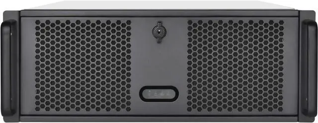 Alt view image 2 of 7 - SilverStone Technology 4U Rackmount Server Chassis with 3 X 5.25 Front Bays with CEB/ATX/mATX/Mitx Support RM400 Cases SST-RM400