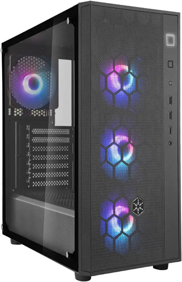 Main image of Silverstone FARA R1 PRO, Tempered Glass, mid Tower ATX Chassis with ARGB, SST-FAR1B-PRO